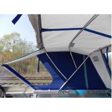 Трехопорные дуги для тента на лодку Windboat-42М Pro