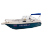 Ветровые стекла с калиткой для выхода на нос