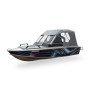 Тент для лодки Wellboat-41-4, ходовой, модель «Рубка-СТС»