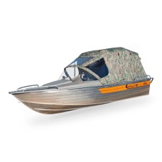 Тент для «Wellboat-42» , ходовой, модель «Рубка-БС»