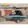 Тент для лодки Wellboat 434 NS, ходовой, модель «Рубка-СТС»