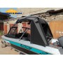 Тент для лодки Wellboat 434 NS, ходовой, модель «Рубка-СТС»