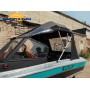 Тент для лодки Wellboat 434 NS, ходовой, модель «Рубка-СТС»