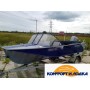 Ветровое стекло для лодки Воронеж, с калиткой для выхода на нос.