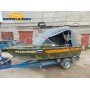 Ходовой тент для лодки Wellboat-45M, модель «Троллинг»