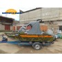 Ходовой тент для лодки Wellboat-45M, модель «Троллинг»