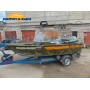 Ходовой тент для лодки Wellboat-45M, модель «Троллинг»
