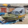 Ходовой тент для лодки Wellboat-45M, модель «Троллинг»