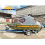 Ходовой тент для лодки Wellboat-45M, модель «Троллинг»