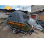 Ходовой тент для лодки Wellboat-45M, модель «Троллинг»
